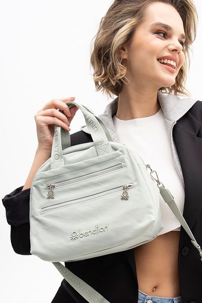 United Colors of Benetton Benetton Water Green Women's Handbag - BNT1184