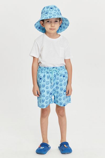 Benittokids Pantaloni scurți de baie cu model pentru băiat 7008