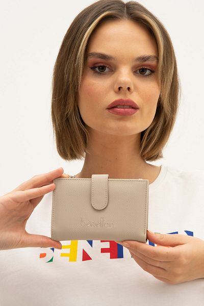 United Colors of Benetton BENETTON WOMEN'S WALLET STONE BNT1300