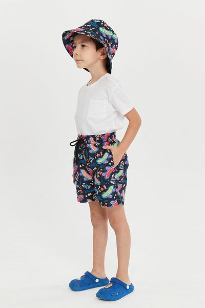 Benittokids Boy's Patterned Bucket Hat 7011