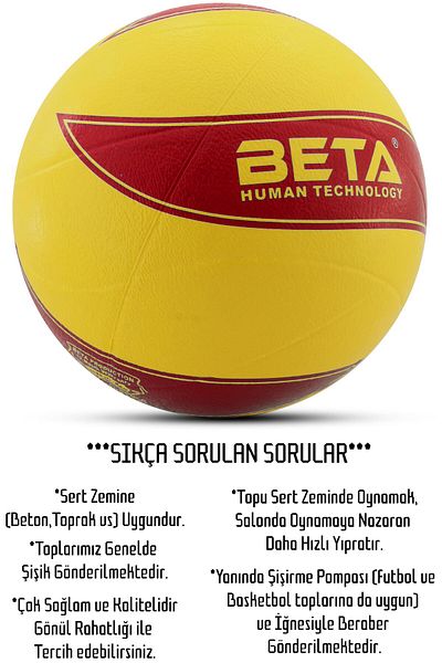 Telvesse Volleyball Ball with Pump Included Set Rubber Beta Seamless Solid Production Red