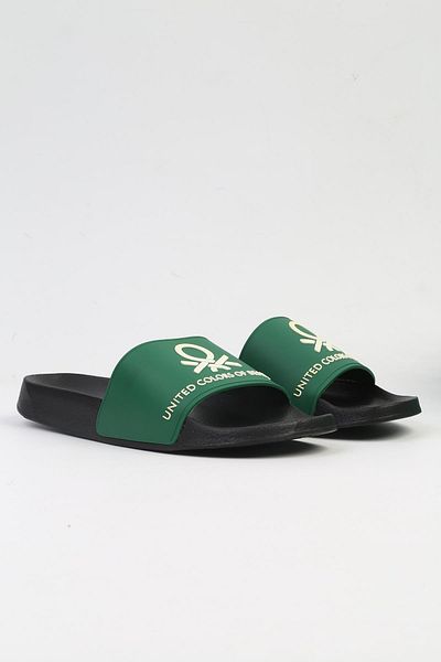 Benetton BN-1271-3816 تصميم أسود أخضر