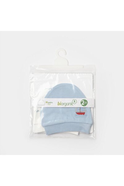 Biorganic Sun Lets Sail 2-Piece Baby Hat 72225