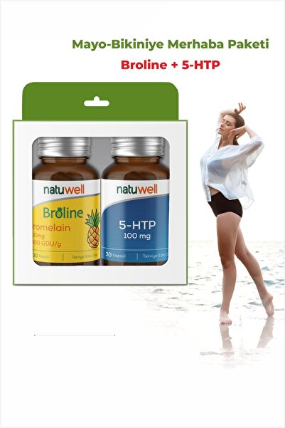 Natuwell Bromelain+5HTP Mayo Bikini’ye Merhaba Paketi