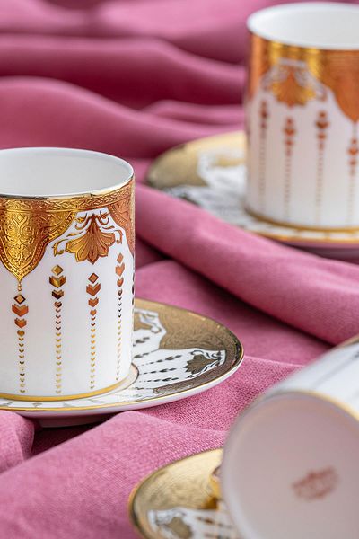 ACAR Allura 6-Person Coffee Cup Set - 90 ml
