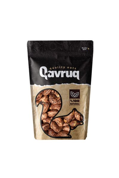Qavruq quality nuts KABUKLU KAJU KAVRULMUS ÖZEL 500 GR