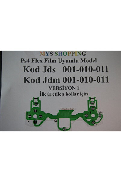 Sony ps4 kol iç film şerit  JDS 001-JDS 010-JDS 011 V1 Kol için