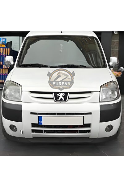Furens Peugeot Partner 2 2002-2008 Uyumlu H lip Esnek Ön Lip 2 Parça Karlık Ö...