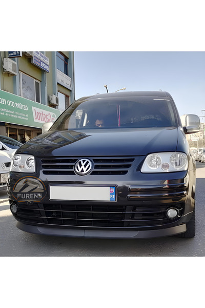 Furens Volkswagen Caddy mk3 2005-2010 Uyumlu H lip Esnek Ön Lip 2 Parça Karlı...