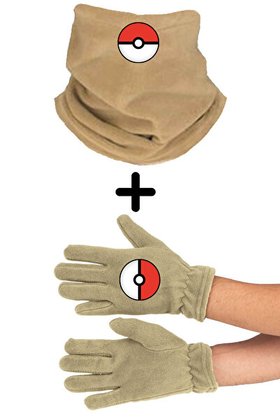 Fanze Set de mănuși pentru beretă Poke Ball Neck Collar zrn4988