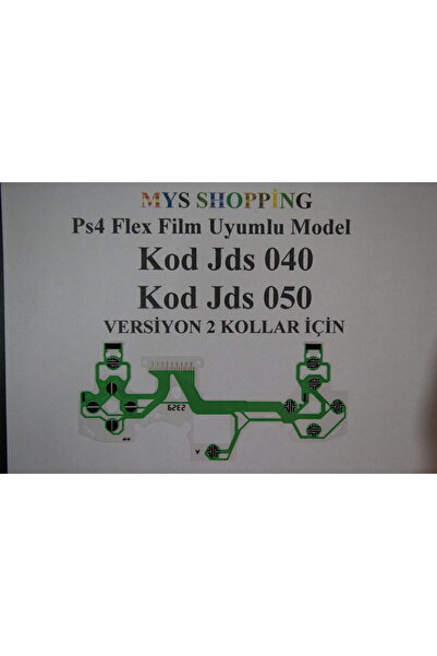 Sony ps4 kol iç film şerit  JDS 40-JDS 50 V2 Kol için