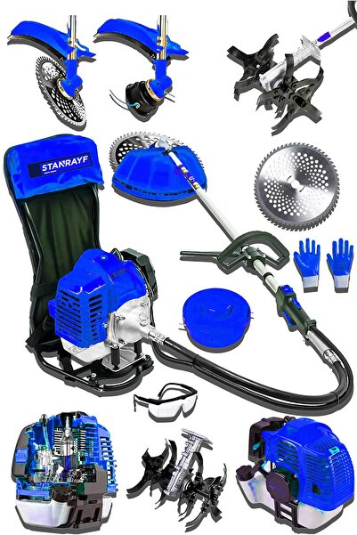 stanrayf Alman 16 Hp Çelik Piston Turbo Soğutuculu Arazi Tipi Benzinli Sırt T...