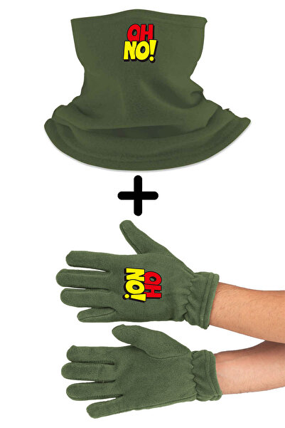 Fanze Set guler, căciulă și mănuși Oh No zrn4570