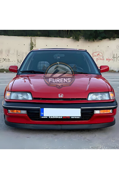 Furens Honda Civic EF 1990-1995 Uyumlu H lip Esnek Ön Lip 2 Parça Karlık Ön E...
