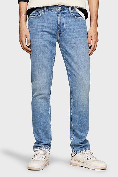 Tommy Hilfiger Stretch Cotton Straight Fit Jeans Men's JEANS PANT MW0MW33944 1AA
