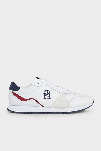 Tommy Hilfiger Leather Sneaker Shoes Men's SHOES FM0FM04959 YBS