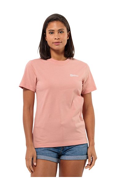 Jack Wolfskin Pink Women's Crew Neck T-Shirt 1808352