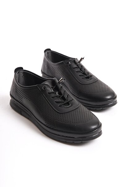 HVZ Exclusive Pantofi casual cu șireturi din piele de damă, comozi