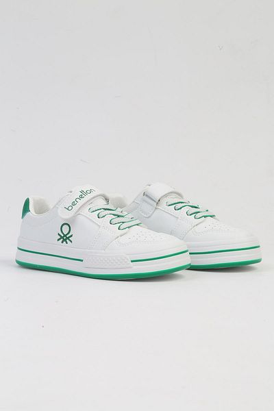Benetton ®   IMPORT Pantofi sport pentru copii alb verde BNI-10029