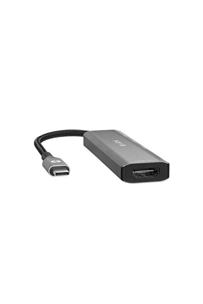 S-LINK SWV-USBC033 Gri Metal Type-C to 3*USB 3.0 HDMI 8K Adaptör