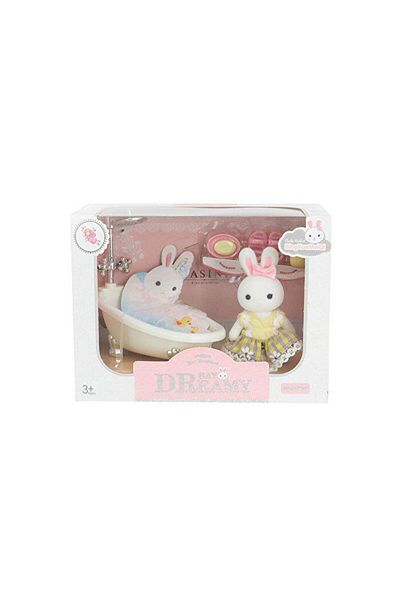 Birlik Oyuncak Cute Rabbit Family Bath Tub Set 6621-4