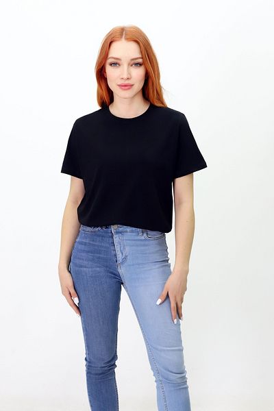 Get Crazy Μπλουζάκι Unisex Oversize Crew με κοντό μανίκι