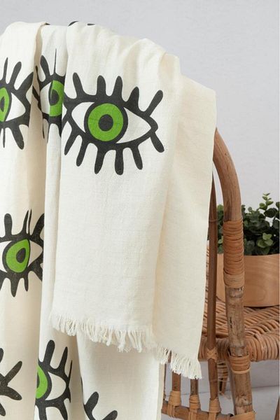 Mulberry Βιολογική πετσέτα Muslin Peshtemal 2 στρώσεων