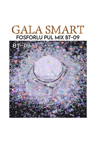 gala smart TIRNAK SÜSLEME - FOSFORLU MİX - [BT-09]