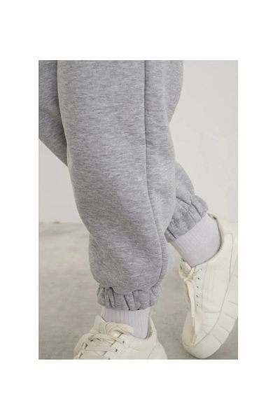 FUNSTYLE Ανδρική φόρμα καλοκαιρινής φόρμας με 2 κλωστές, Casual Cut, γκρι