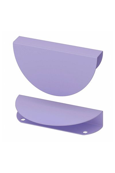 IKEA BEGRIPA mânere liliac 130 mm 2 buc