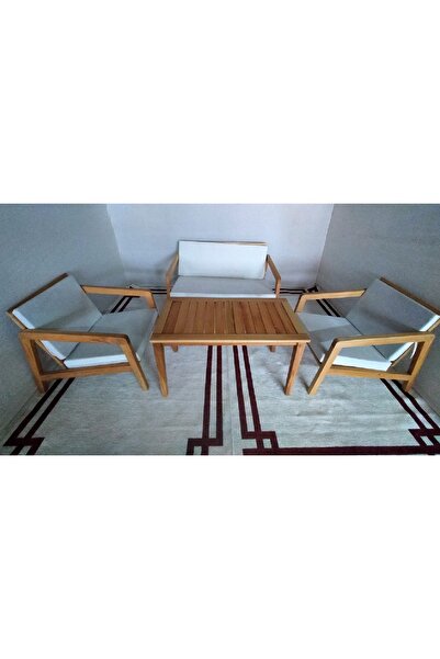 MMS AHŞAP Vomero Ahşap Bahçe Ve Balkon Mobilyası