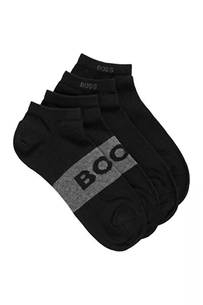 BOSS Erkek Rahat Tabanlı Boss Logolu Siyah Çorap 50469720-001
