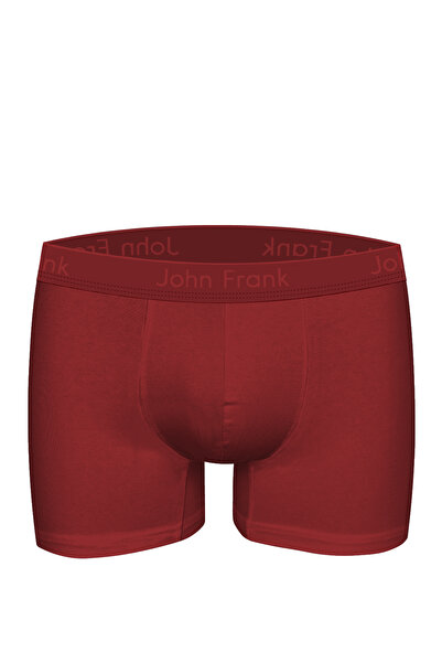 John Frank NATURAL MODAL BOXER KIRMIZI