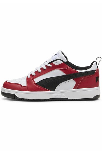 Puma Puma Rebound V6 Low Shoes - White and Black