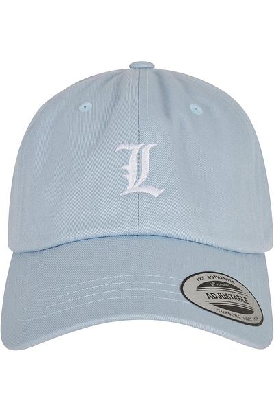 Mister Tee Accessoires Letter Hellblau Low Profile Cap