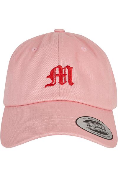 Mister Tee Accessoires Letter Pink Low Profile Cap