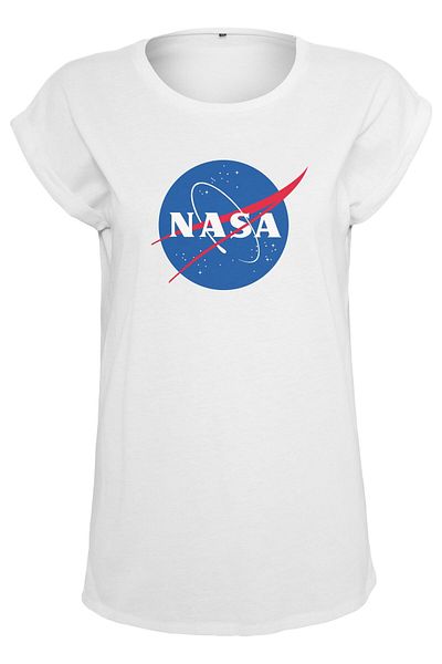 Mister Tee Damen Ladies NASA Insignia Tee