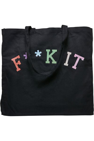 Mister Tee Übergroße „Fuck It“-Tragetasche aus Canvas