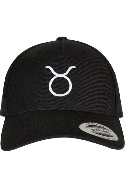 Mister Tee Accessoires Zodiac YP Classics 5-Panel Premium Snapback-Cap mit gebogenem Schirm