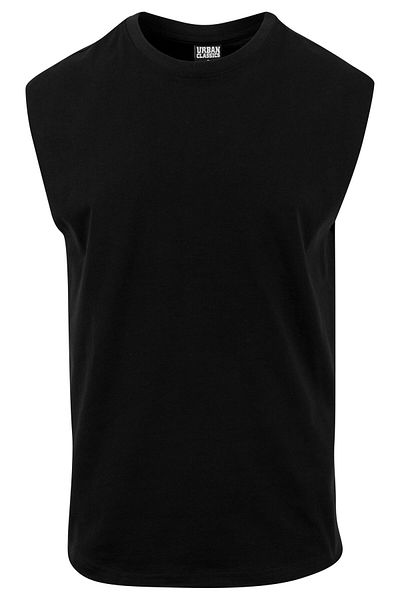 Urban Classics Ärmelloses Herren-T-Shirt mit offenem Rand