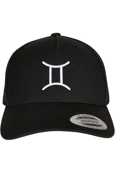 Mister Tee Accessoires Zodiac YP Classics 5-Panel Premium Snapback-Cap mit gebogenem Schirm