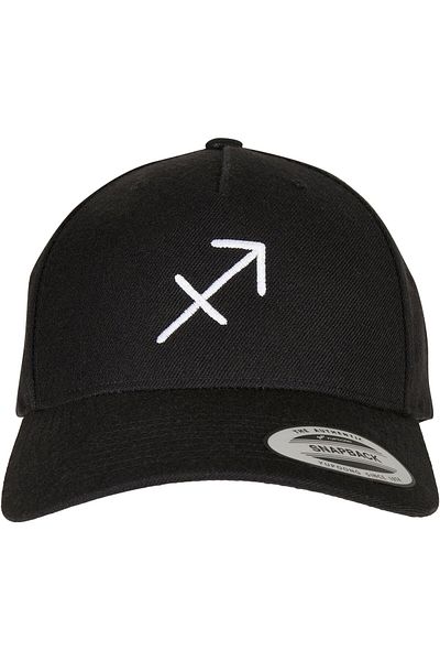 Mister Tee Accessoires Zodiac YP Classics 5-Panel Premium Snapback-Cap mit gebogenem Schirm