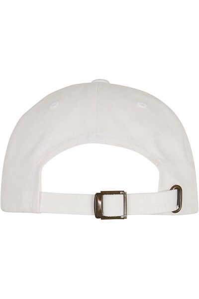 Mister Tee Accessoires Letter White Low Profile Cap