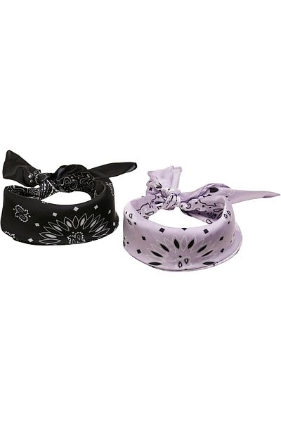 Urban Classics Unisex-Satin-Bandana im 2er-Pack