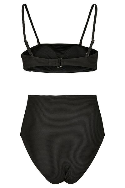Urban Classics Damen Ladies High Waist Bandeau Bikini