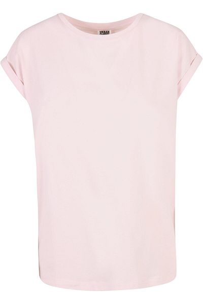Urban Classics Damen Bio-T-Shirt mit verlängerter Schulterpartie für Damen