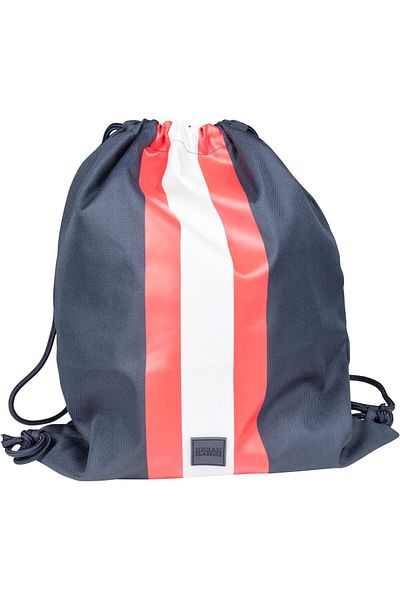 Urban Classics Unisex Striped Gym Bag