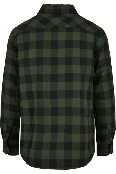 Urban Classics Gepolstertes Flanellhemd mit Karomuster für Herren