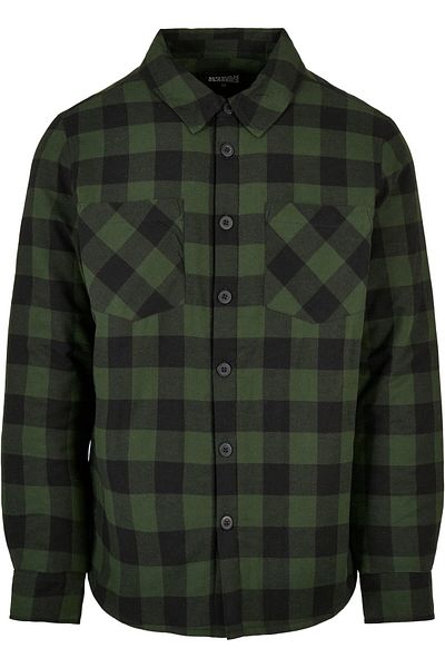 Urban Classics Gepolstertes Flanellhemd mit Karomuster für Herren