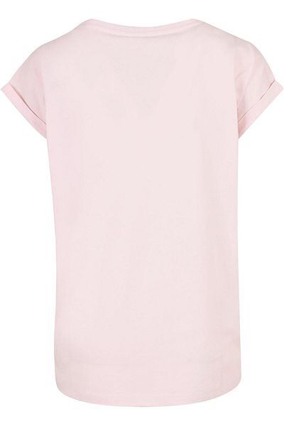 Urban Classics Damen Bio-T-Shirt mit verlängerter Schulterpartie für Damen